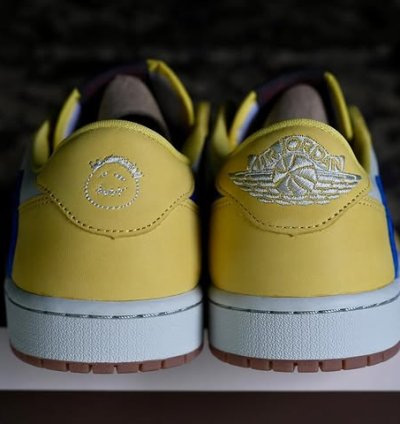Jordan 1 Retro Low Og Sp Travis Scott Canary womens