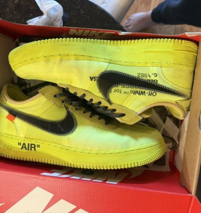Nike Air Force One Off-white Volt