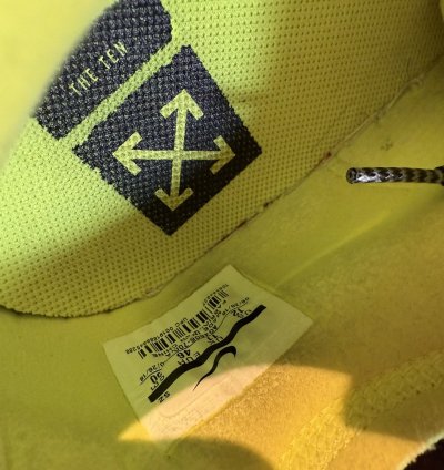 Nike Air Force One Off-white Volt