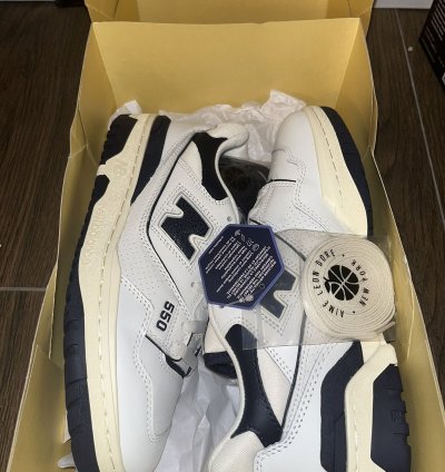 New Balance 550 Aime Leon Dore White Navy