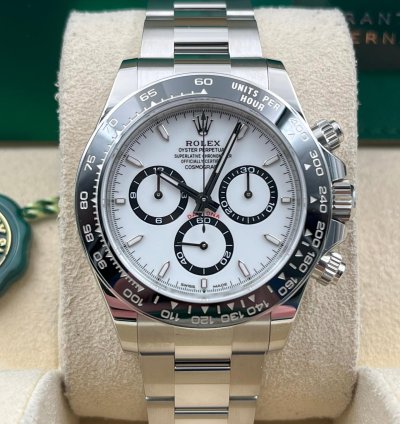 Rolex Daytona Unworn Cosmograph Daytona 40mm White Dial 126500ln Box Papers 2025