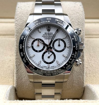 Rolex Daytona Unworn Cosmograph Daytona 40mm White Dial 126500ln Box Papers 2025