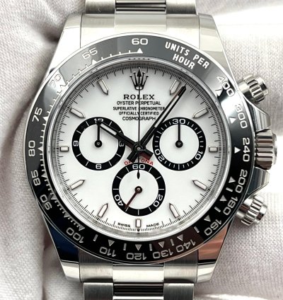 Rolex Daytona Unworn Cosmograph Daytona 40mm White Dial 126500ln Box Papers 2025