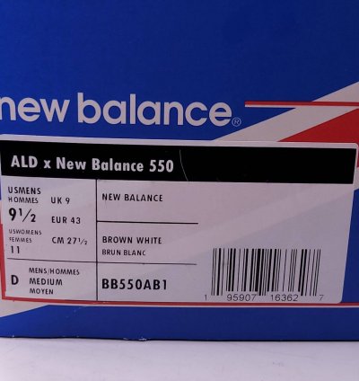New Balance 550 Ald Shoe Mens Size 9 5 Bb550ab1 Brown