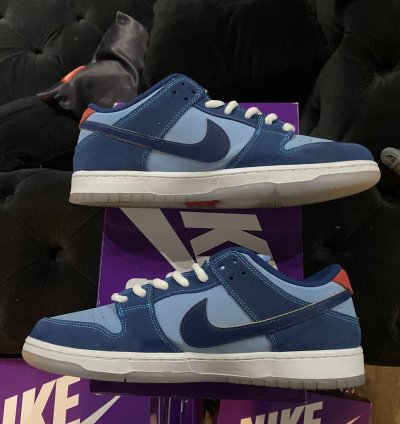 Nike Sb Dunk Low Why So Sad Size 12 Men Dx5549-400 Used
