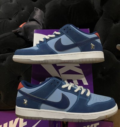 Nike Sb Dunk Low Why So Sad Size 12 Men Dx5549-400 Used