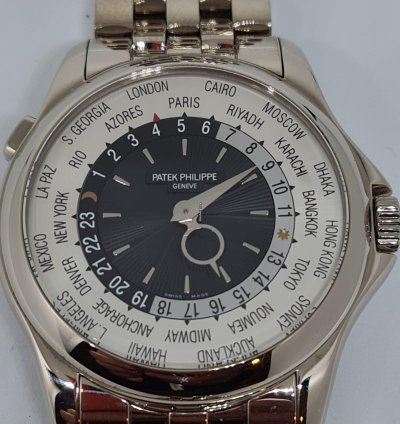 Patek Philippe World Time 5130 1g White Gold