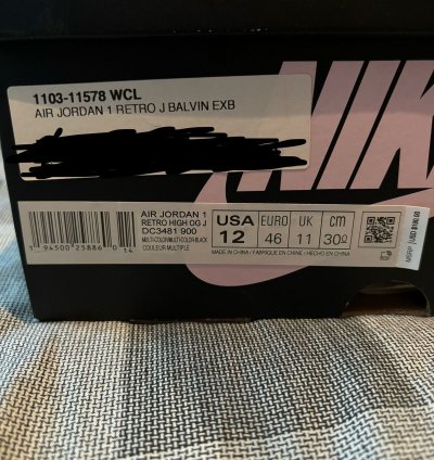 Nike Air Jordan 1 High Balvin