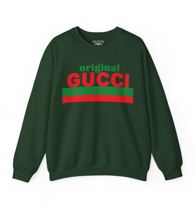 Gucci Green Forest Sweatshirt - Size Usa