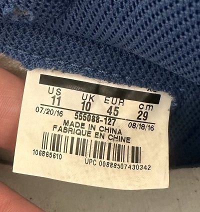 Nike Air Jordan 1 High Og Storm Blue Size 11 Worn 1x