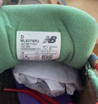 New Balance 827 Stray Rats Sewer Stompers