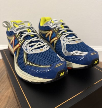 New Balance 860v2 Aime Leon Dore Ald Blue Yellow Us 10