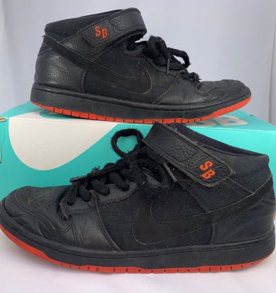 Nike Sb Dunk Mid Halloween 2014 Size 9