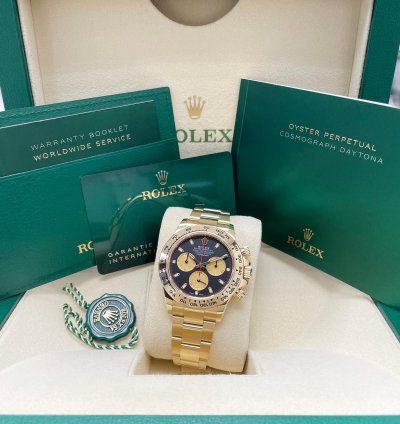 Rolex Daytona Unworn Daytona 116508 Paul Newman Dial 18k Yellow Gold Oyster Bracelet 40mm
