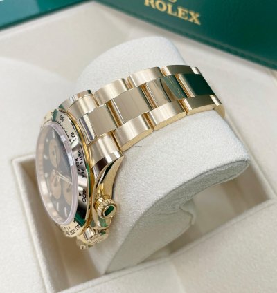 Rolex Daytona Unworn Daytona 116508 Paul Newman Dial 18k Yellow Gold Oyster Bracelet 40mm