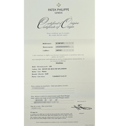 Patek Philippe World Time 5130p-001