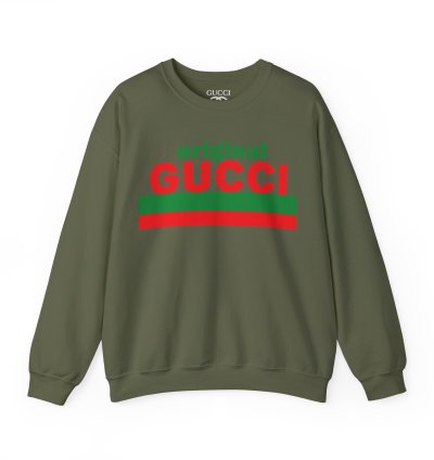 Gucci Military Green Sweatshirt - Size Usa