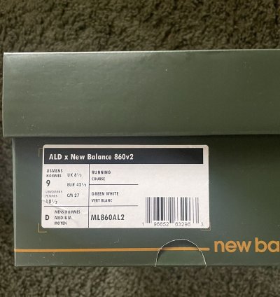 New Balance 860v2 Aime Leon Dore Green Ml860al2
