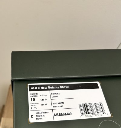 New Balance 860v2 Aime Leon Dore Red Ald Ml860am2