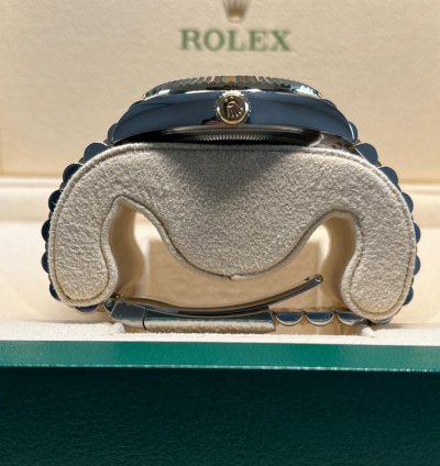 Rolex Sky-dweller Unworn Two Tone Yellow Gold Sky-dweller White Dial Jubilee Bracelet 326933