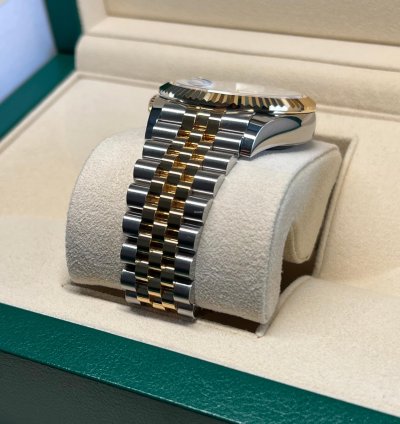 Rolex Sky-dweller Unworn Two Tone Yellow Gold Sky-dweller White Dial Jubilee Bracelet 326933