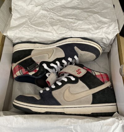 Nike Sb Dunk Mid Premium Goofy Boy Mens Size 9 Authentic