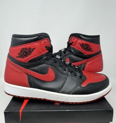 Nike Air Jordan 1 Retro High Og Banned Bred 2016