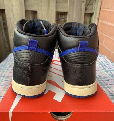 Dunk High Black Royal Blue 2012