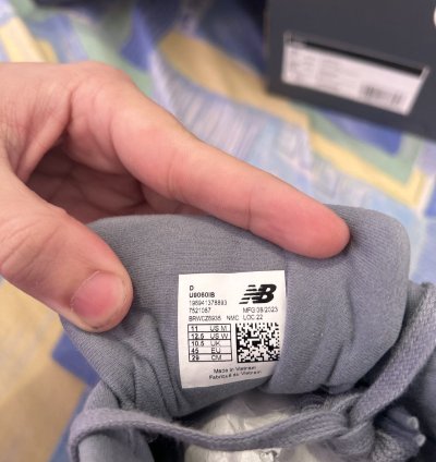 New Balance 9060 Artic Grey U9060ib Sz 11 Ds