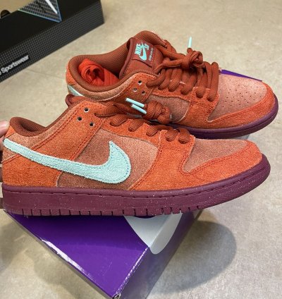 Nike Sb Dunk Mystic Red Rosewood