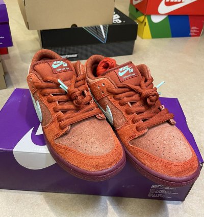 Nike Sb Dunk Mystic Red Rosewood