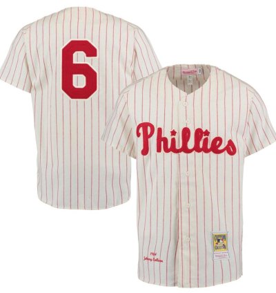 Philadelphia Phillies Johnny Callison Cream 1964 Throwback Jersey