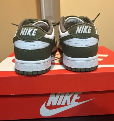 Nike Sb Dunk Olive Sz 10 Vnds