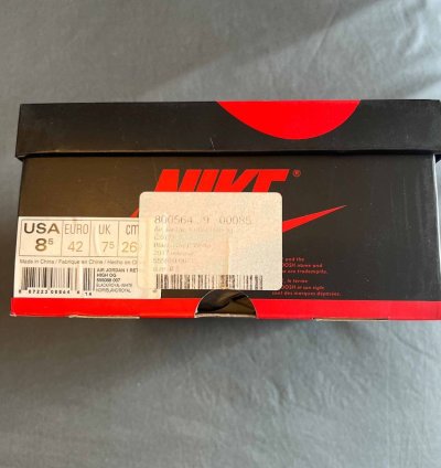 Nike Air Jordan 1 Retro Top 3 Size 8 5 555088 026