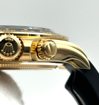 Rolex Daytona Unworn Daytona 40mm Black Diamond Dial Yellow Gold Oysterflex 126518ln Box Papers 2024