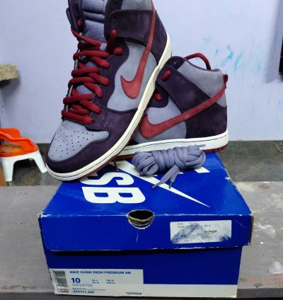 Nike Sb Dunk Plum Dunk High