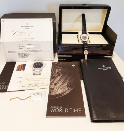 Patek Philippe World Time 5230r-001 Complications Automatic World Time 18kt Rose Gold Watch 2017
