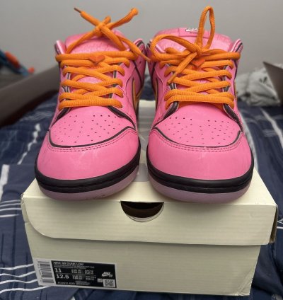 Nike Sb Dunk Powerpuff Girls Blossom