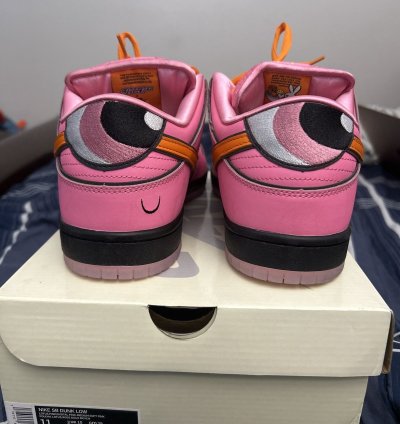 Nike Sb Dunk Powerpuff Girls Blossom