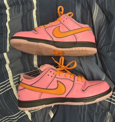 Nike Sb Dunk Powerpuff Girls Blossom