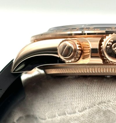 Rolex Daytona Unworn Daytona 40mm Sundust Dial Rose Gold Oysterflex 126515ln Box Papers 2024