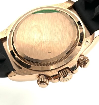 Rolex Daytona Unworn Daytona 40mm Sundust Dial Rose Gold Oysterflex 126515ln Box Papers 2024