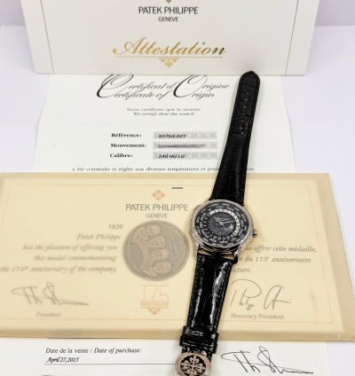 Patek Philippe World Time Anniversary 175th