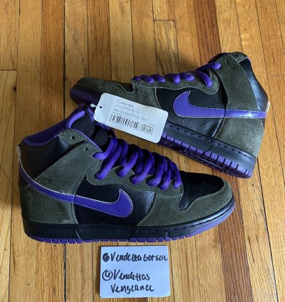 Nike Sb Dunk Purple Haze 420 Sample Unreleased Us9