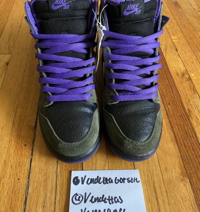 Nike Sb Dunk Purple Haze 420 Sample Unreleased Us9