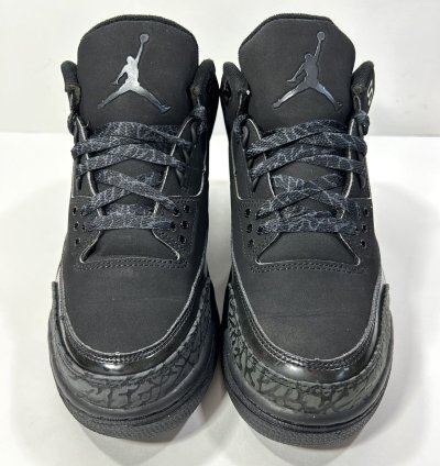 Nike Air Jordan 3 Retro Black Cat Shoes Size 7 5