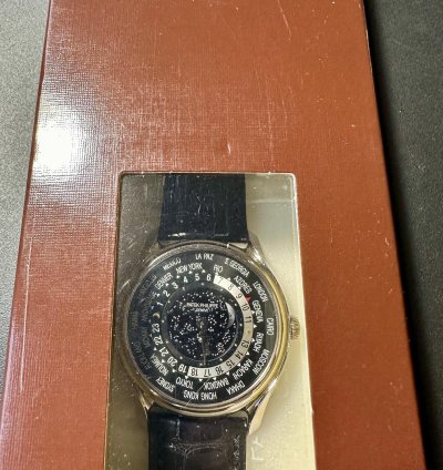 Patek Philippe World Time Anniversary 175th 5575g Box Papers Ltd Edition 1300pcs