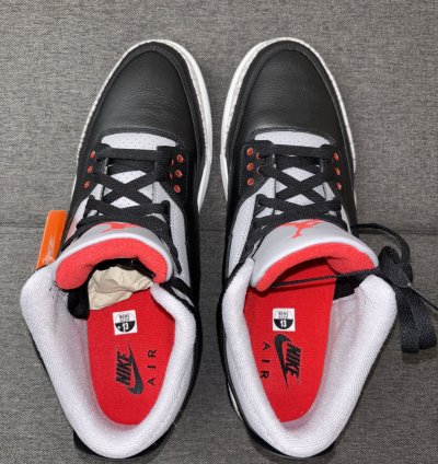Nike Air Jordan 3 Retro Black Cement 2024 13 Dn3707-010