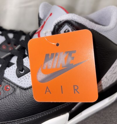 Nike Air Jordan 3 Retro Black Cement 2024 13 Dn3707-010