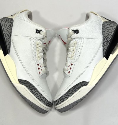 Nike Air Jordan 3 Retro White Cement Reimagined Size 12